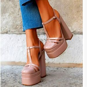 BRAND NEW SOUL PRINCESS BLOCK HEEL SANDAL S2